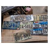 Vtg License Plates