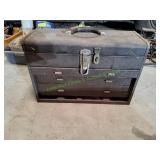 Vtg Kennedy Machinist 3-Drawer Tool Chest