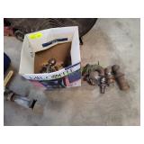 Lot of Trailer Hitch Balls & More