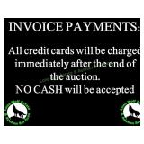 ALL CREDIT CARDS WILL BE CHARGED IMMEDIATELY