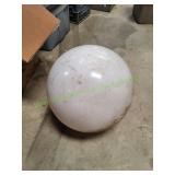 Large White Glass Bulb Cover