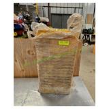 (17) Yellow Stackable Storage Bins