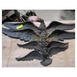 (4) Outdoor Eagle Plaques