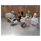 Ceramic / Porcelain Bird Figurines