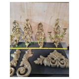 Vtg Wall Sconces & More