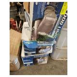 (3) Outdoor Flood Lights