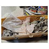 Tote of Door Latches, Clamps & More