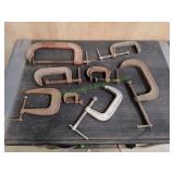 (8) C-Clamps