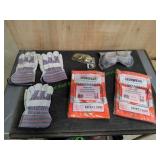 Lot of Safety Glasses, Safety Vests & Work Gloves