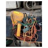 Large Spot Light w/ (2) Shop Lights & More