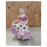 Vtg Southern Bell Musical Figurine