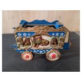 Vtg Jim Beam Circus Wagon Whiskey Decanter