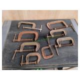 (8) C-Clamps