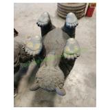 Bear Glass Side Table