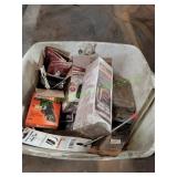 Tote of Spark Plugs & More