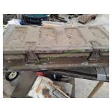 Vtg Metal Military Box