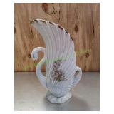 Vtg Porcelain Swan Vase