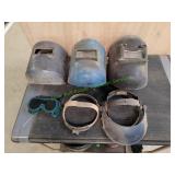 Vtg Industrial Welding Masks & More