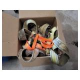 Box of Heavy-Duty Ratchet Straps