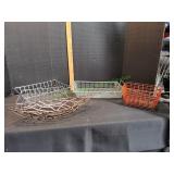 Wire Baskets & More