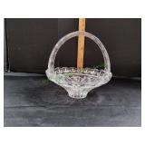 Vtg Godinger Shannon Crystal Basket