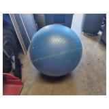 Blue Exercise Ball