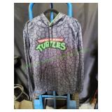 Nickelodeon TMNT Pull-Over Hoodie, Sz L
