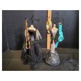 (2) Mannequin Jewelry Stands