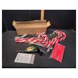 Solar Christmas Candy Cane Lights