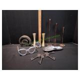 Candlestick Holders, Decorative Keys & More