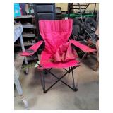 Red Outdoor Portable Chair