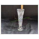 Vtg Lenox Fine Crystal Bud Vase
