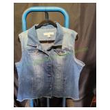 Est 1946 Denim  Vest, Sz XL