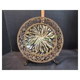 17.5" Decorative Plate w/ Stand