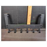 6-Hook Over the Door Metal Rack