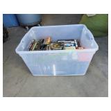 Tote of DVD Movies
