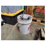 5-Gallon Bucket of Large Bolts
