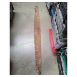 Vtg 79" Two-Man Crosscut Saw