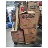 Stack of Box Lots of Household Items & More