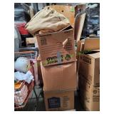 Stack of Box Lots of Household Items & More