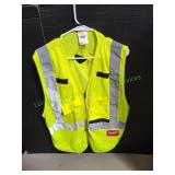 Milwaukee High Visibility Vest, Sz L/XL