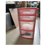 4-Drawer Storage Tower