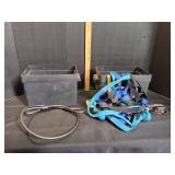 (2) Battery Boxes & Rachet Straps