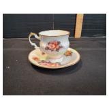 Vtg Elizabethan China Teacup w/ Saucer