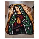 Blessed Virgin Mary Throw Blanket