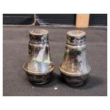 Vtg Duchin Creation Sterling Silver Salt & Pepper