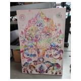 Levv Arts Tree of Elephant Canvas Wall Art