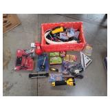 Red Tote w/ Tools & More