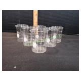 (6) Kimble Kimax 250mL Griffin Beakers