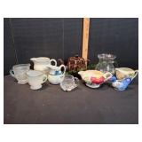 Vtg Creamers, Pitchers & More